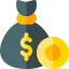 Money bag icon 64x64
