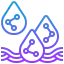 Acid rain icon 64x64