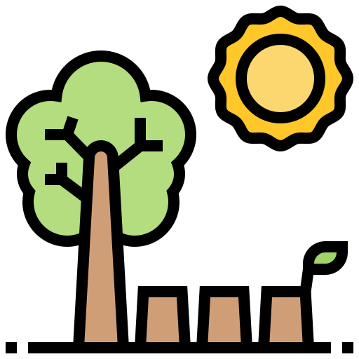 Deforestation icon