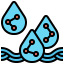 Acid rain icon 64x64