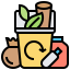 Trash bin icon 64x64