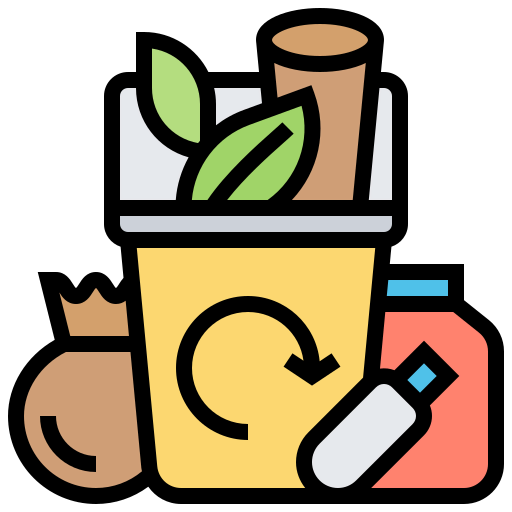 Trash bin icon