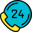 Time call icon 64x64