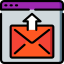Send mail biểu tượng 64x64