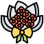 Flower bouquet icon 64x64