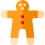 Gingerbread man icon 64x64