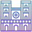 Notre dame icon 64x64