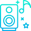 Loudspeaker icon 64x64