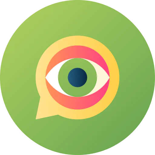 Visual language icon