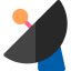 Satellite dish icon 64x64