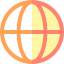 Earth grid icon 64x64