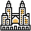 Petronas towers icon 64x64