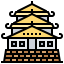Osaka castle icon 64x64