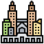 Petronas towers icon 64x64