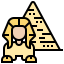 Great sphinx of giza icon 64x64