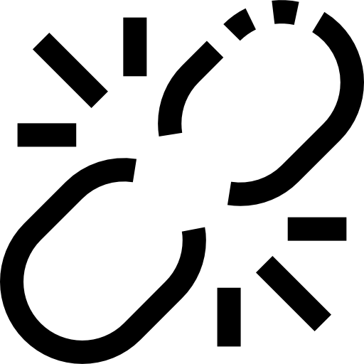 Broken link icon