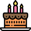 Birthday cake icon 64x64