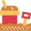 Sand bucket icon 64x64