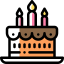Birthday cake icon 64x64
