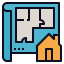 Floor plan アイコン 64x64