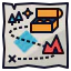 Treasure map Symbol 64x64