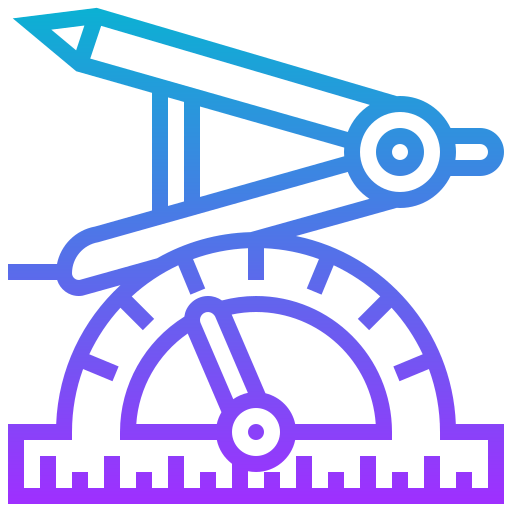 Protractor icon