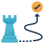 Marketing strategy icon 64x64