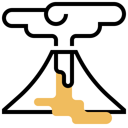 Volcano icon
