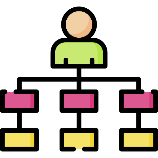 Organization chart icon
