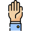 Raise hand icon 64x64