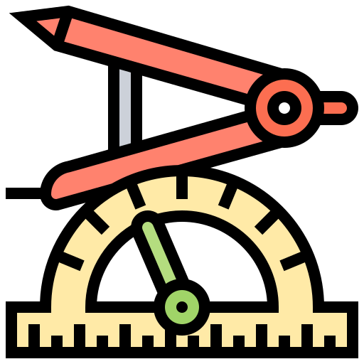 Protractor icon