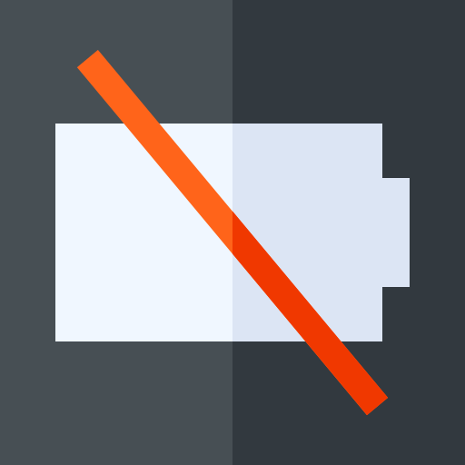 Empty battery icon