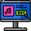 Online shopping icon 64x64