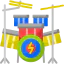 Drum set icon 64x64