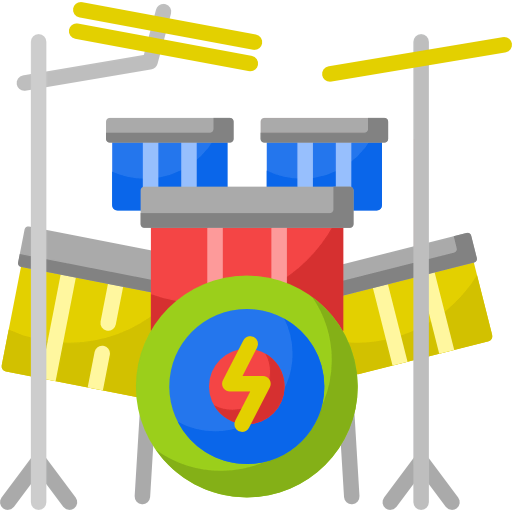 Drum set icon
