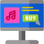 Online shopping icon 64x64