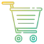 Shopping cart ícone 64x64