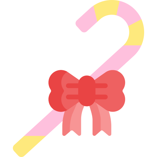Candy cane icon