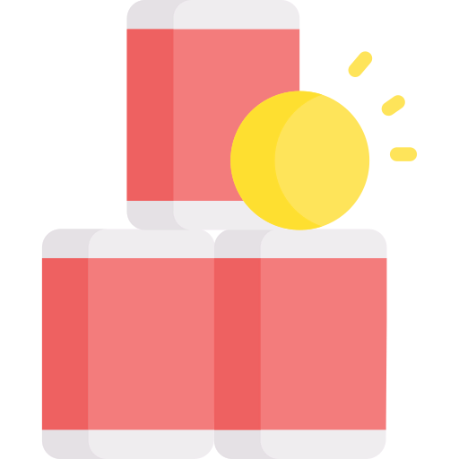 Bottle throw icon