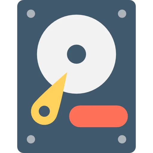 Hard disk icon