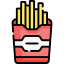 French fries icon 64x64