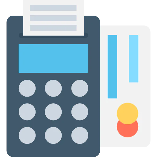 Card machine icon