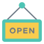 Open sign 图标 64x64