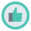 Thumb up icon 64x64