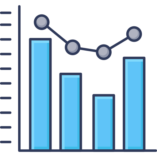 Bar graph icon