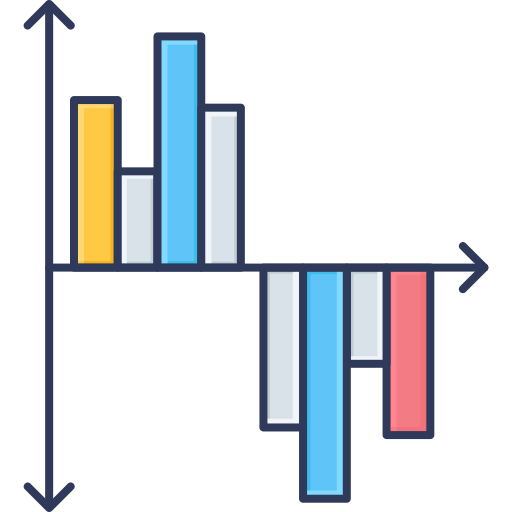Bar graph icon