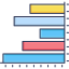Bar graph icon 64x64