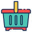 Shopping basket Ikona 64x64