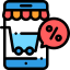 Online shop icon 64x64