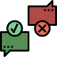 Bubble speech icon 64x64